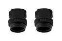 スワン電器 ライティングレール用電球ソケット(E-26)2個セット DUS-51-2S (ブラック)