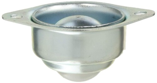 TRUSCO(トラスコ) ボールキャスター 樹脂製ボール スチールボディ 上向用 U-8P × 120個