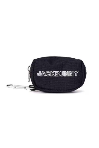 (ジャックバニー) 継続定番商品 ボールケース (ベーシックシリーズ)(カラビナ付き) / ゴルフ / 262-5984106 120_ネイビー FR