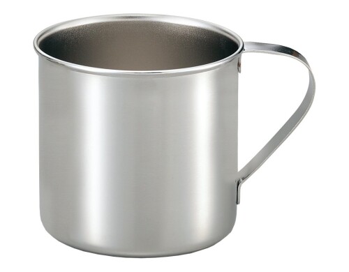 アズワン ステンレスコップ手付きタイプ 350mL (1個入り) /2-9547-05