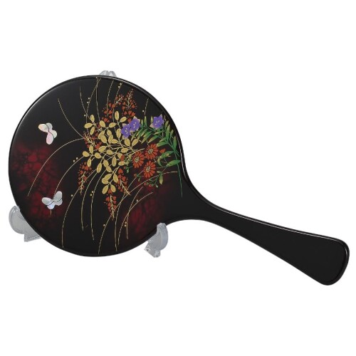 まえじゅう漆器 みやび野 手鏡・スタンド付 3L-801