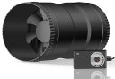 Hon&Guan ダクトファン 100mm 中間取付型ダクト用 換気扇 強力 省エネ 静音 塗装ブース用 家焼肉 丸形タイプ 産業用換気扇 取扱説明書付(HI-...