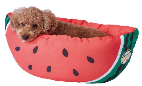 ペティオ (Petio) 犬猫用ベッド ひんやりサマーベッドHNY カットスイカ