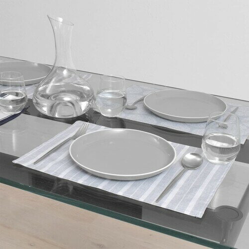 スタイルデコール(STYLE Decor) ランチョンマット 綿100% 2枚セット 洗える 布製 30×44cm スタンダード..