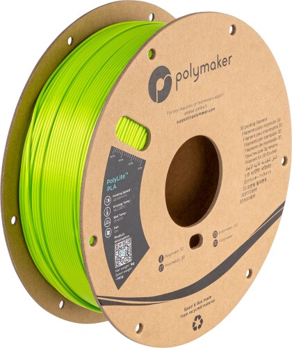 ポリメーカ(Polymaker) 3Dプリンタ—用フィラメント PolyLite PLA Silk 1.75mm径 1000g Silk Lime