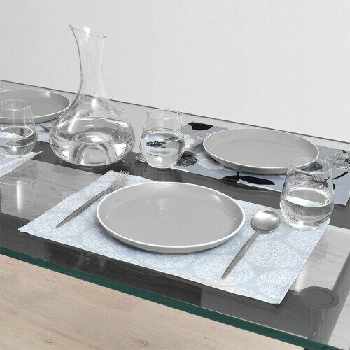 スタイルデコール(STYLE Decor) ランチョンマット 綿100% 2枚セット 洗える 布製 30×44cm スタンダード..