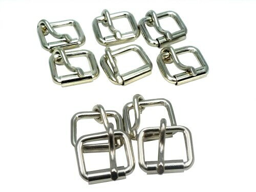 イチネンアクセス ファミリーツール(FAMILY TOOL) 管美錠 (内幅15mm 太) シルバー 10個入 57200