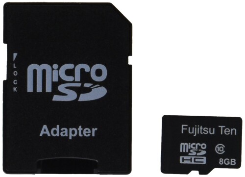 イクリプス(ECLIPSE) オプション microSDHC SDC-M08T 8GB DREC4000・DREC200・AVN-D7/8/9/10シリーズ用 ECLIPSE ドラレコSDカード デンソーテン DENSO TEN