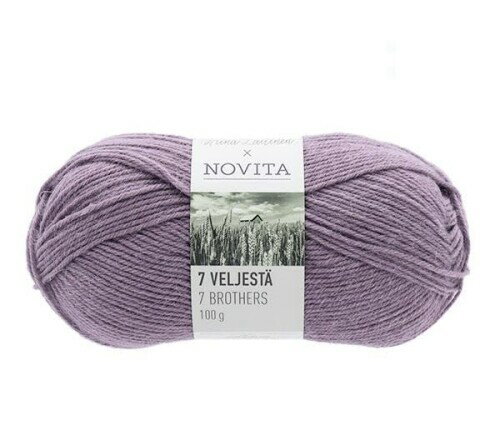 NOVITA ノヴィタ ノビータ 秋冬毛糸 『7BROTHERS 724番色 バイオレット』