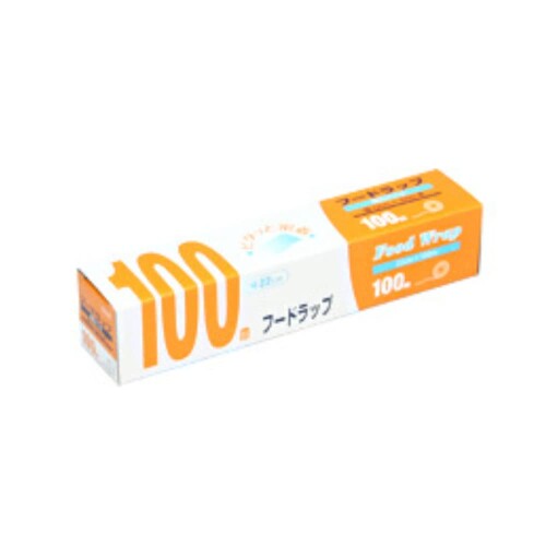 オザックス フードラップ 22cm×100m 1本 PVC 業務用 (30本入りケース販売)