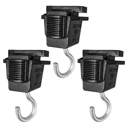 Abishion ダクトレールフック、滑落防止のロック機能付き、吊り下げ耐荷重5KG、ブラック、3個 【機能】パイプガイドレールに装飾品を吊るしたり、垂れ下がった電線を整理するために使用する。ロック機能により、ホックがパイプレールから滑り落ちるのを防ぎます. 【注意】本商品は荷重5 kgを懸架することができますが、パイプレールの懸架重量をチェックしてください。フック金属部分は360°角度調整が可能です。フック角度を手で調整できない場合は、ペンチなどのツールを使用することができます。 【取り付けが簡単】簡単取付、工事不要。フックをパイプレールに差し込み、時計回りに90°回転させるだけです。 【2年間品質保証】当社の商品は高品質です。ただし、商品に問題がある場合は、返品または交換のためにできるだけ早くご連絡ください。 サイズ:高さ30mm×幅25mm×全長47mm 重量: 13g/1個 耐荷重: 5kgまで 材質:プラスチック+ステンレス鋼 色:黒い(ブラック) 適用:パイプレールにアクセサリーをぶら下げたり、宙に浮いた電線を整理したりするために使用します。 商品コード62081209720商品名Abishion ダクトレールフック、滑落防止のロック機能付き、吊り下げ耐荷重5KG、ブラック、3個型番MS-GDGZサイズ3個カラーブラック※他モールでも併売しているため、タイミングによって在庫切れの可能性がございます。その際は、別途ご連絡させていただきます。※他モールでも併売しているため、タイミングによって在庫切れの可能性がございます。その際は、別途ご連絡させていただきます。