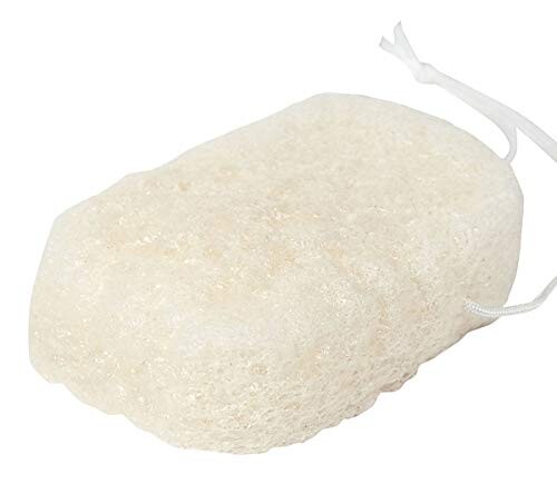 山本農場 こんにゃくスポンジ 和の力 フェイス用 白 N-04 洗顔 1個 (x 1)