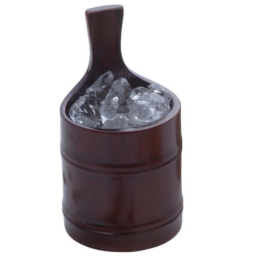 山下工芸(Yamasita craft) 日本製 ロクロ片手桶アイスペール 塗 18015670