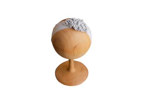 髪飾り 新生児ヘッドバンド シフォン フラワー 花 リボン ヘア プロップ 撮影用小道具 赤ちゃん ベビー..