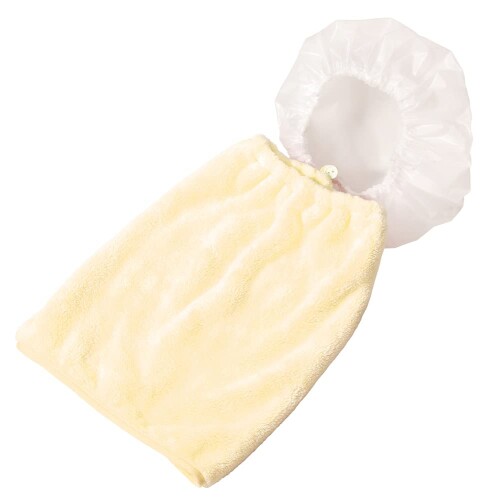 アルファックス スチーム ヘアパック タオラップ Hair イエロー(アルガンオイル配合)