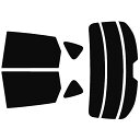 Velocity カーフィルム リアセット CX-5 対応 KF2P KF5P KFEP スーパースモーク