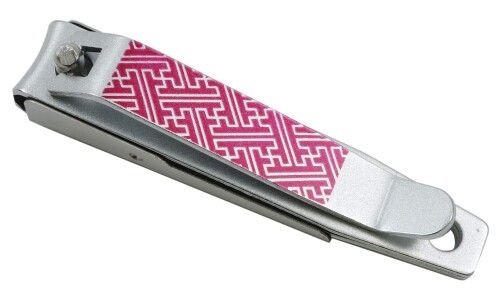 北正 WM-1 小紋プリント爪切り 紗綾 全長: 83mm