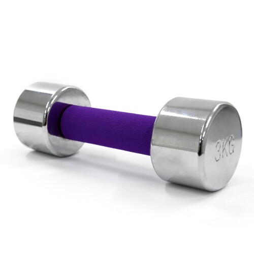 AUSSIE（オージー） クロームアレイ 3kg 1個 クロームダンベル 5F-4443