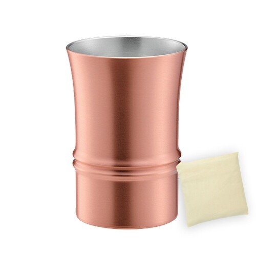 J-kitchens タンブラー 純銅酒 グラス マット 100ml 日本製 （SimpleBag ベトナム製 セット）