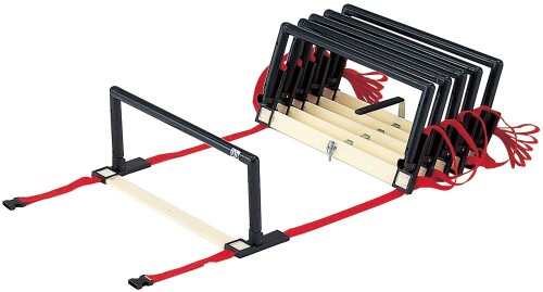 ダンノ(DANNO) ラダーハードル D345 全長500×幅52cm(1コマ幅50cmフリーcm)、高さ20cm/30cm