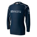 (ONEHUNDRED ATHLETIC) 100A L/S RASH GUARD (ネイビー, M)