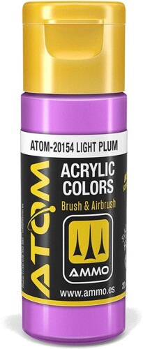 アモ アトムカラー ライトプラム 20mL ホビー用塗料 AMOATOM-20154