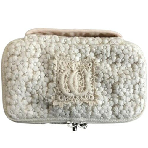 Vivienne(ヴィヴィアン) ヌアージュドゥフルールシリーズ レース 刺繍 小物入れ WK1131A9