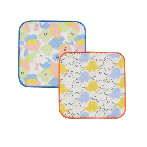 DADWAY(ダッドウェイ)シナプシュ ガーゼミニタオル2pcセット/ビビッド NZSYN00105