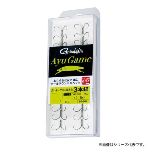 がまかつ(Gamakatsu) G アユゲーム 3本錨 7-1.2