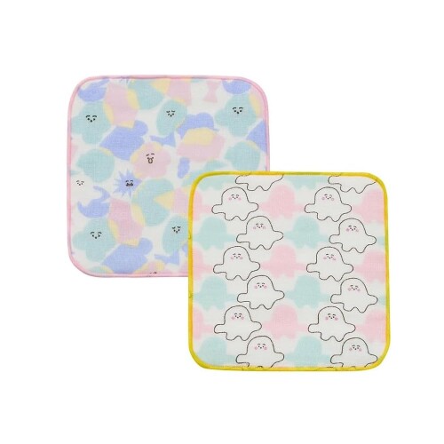 DADWAY(ダッドウェイ)シナプシュ ガーゼミニタオル2pcセット/パステル NZSYN00106