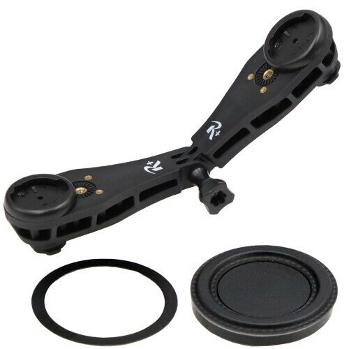 (レックマウントプラス) インドアワークアウトブラケット2 ブライトン Rider サイクルコンピューターマウント用マグセーフ対応マグネットアダプター+メタルリング付属。BRYTON ライダー