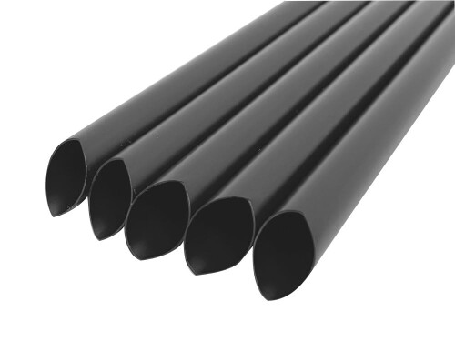 シバセ工業 ストロー わらおstrawバイオマス25 片先斜め 包装なし 130本 約[ファイ]12mm×21cm 日本製 黒 B727