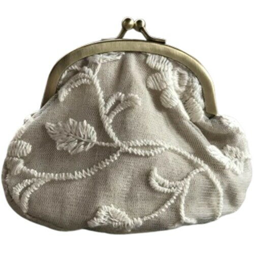 Vivienne(ヴィヴィアン) コットンフラワーシリーズ レース 刺繍 小物入れ WK0225A4