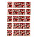 Hailege 20個セット TTP223容量性スイッチボタンモジュールセルフロック高低レベル出力2.5-5.5V