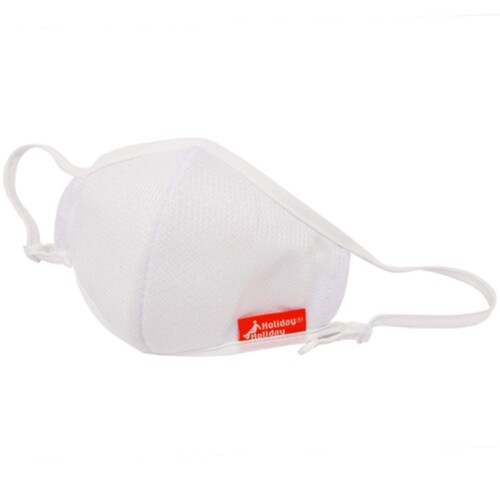 VANGUARD ヴァンガード バンガード マスク 吸湿 速乾 スポーツ かっこいい 立体 メッシュ 快適 涼感 クールマックス 洗える 布 日本製 個包装 白 ふつう 男女兼用 約13×21cm medium