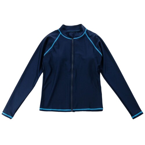 (キャサリンコテージ) ラッシュガード ZS005 キッズ ネイビー×ブルー(BLU) 160