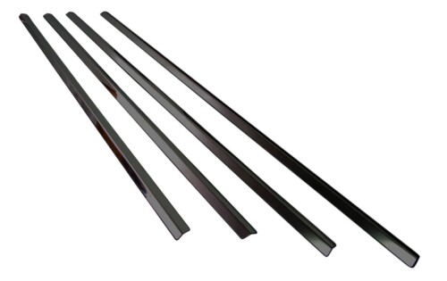 BRIGHTZ フォレスター SG系 超鏡面ブラックメッキステンレスウィンドウモール 4PC 4937