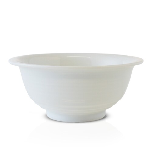 波佐見焼 CtoC JAPAN 持ちやすくて 軽い どんぶり 白磁 W20×D18.5×H8.5(cm) 1,150(cc)