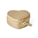 (ハシバミ) キーチェーン ハート ジュエリーケース レディース ゴールド FREE