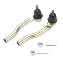 X AUTOHAUX Hondaに対応2015-2020用のサスペンションステアリングタイロッドエンドのフロントアウタータイロッドエンドキット2個セット ドラッグリンク No.53540T5R003/53560T5R003