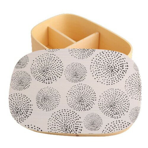 j-kitchens 調湿効果 機能付き 木製 弁当箱18.5cm × 12.5cm × 6.8cm 700ml ウレタンコーティング/絵：蒔絵調紀州加工 Current model