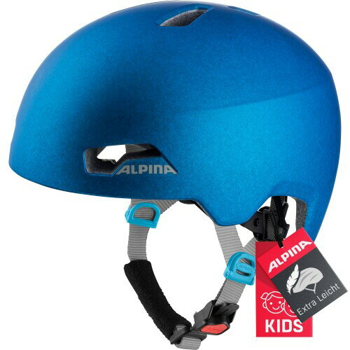 ALPINA(アルピナ) 子供用自転車ヘルメット サイズ調整可能 CE認証 HACKNEY / 47-51 cm