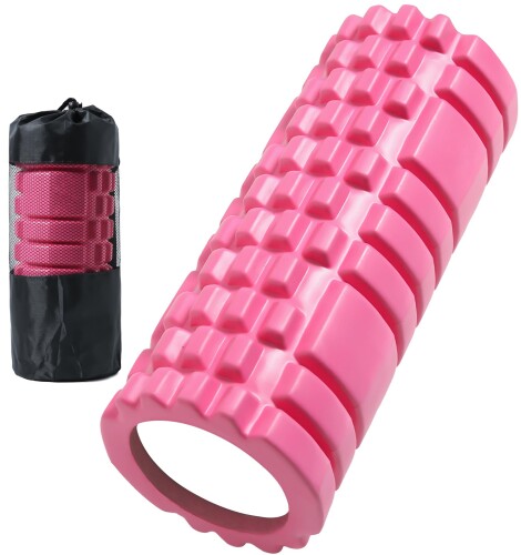 フォームローラー 筋膜リリース 300KG耐荷重 マッサージローラー 筋膜ローラー セット 収納袋付き 初心..