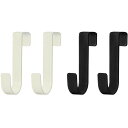 フック S字フック ゴミ袋ハンガー ドアハンガーフック 扉 引っ掛け タオル 戸棚のドアハンガー ドア キッチン 玄関 浴室 洗面所 台所 クローゼット 引き出...