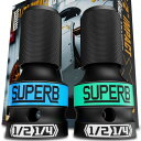 Arwealxs 2本セット ソケットアダプター 急速に変換 1/2’’(12.7mm)四角-1/4’’(6.35mm)六角軸ソケットアダプター スライドロック...