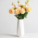 花瓶花瓶陶器花びんおしゃれフラワーベース花入花びん白シンプル大きいカビン 18.8CM1個入りFukuka か瓶白かびん陶器白花器仏壇カビン