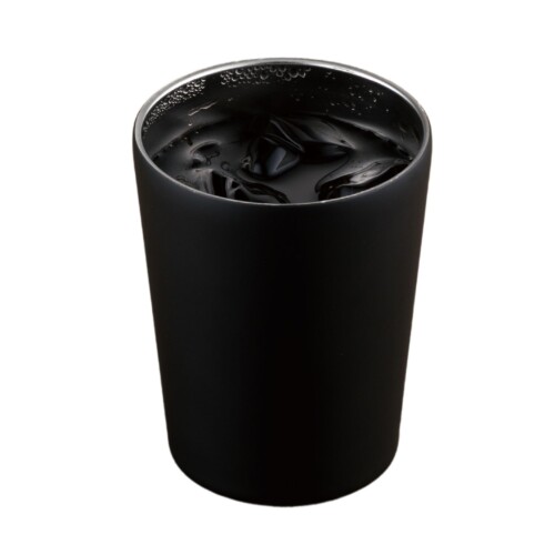 武田コーポレーション 7.6×7.6×9.7cm 保温・保冷・真空二重構造 ブラック ステンレスサーモタンブラー(300ml)ブラック CHCC-300BK