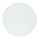 ACROPIX ユニバーサル3.5"スピーカーグリルメッシュ オーディオサブウーファー用 91x99x8mm フレームなし ホワイト - 1個入り