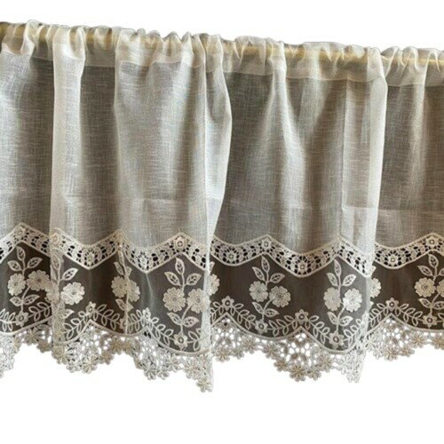 Vivienne(ヴィヴィアン) ホワイト 刺繍 のれん WK2628U2