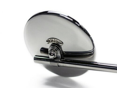 MOTOR ROCK JCMAミラー [ファイ]100 ポリッシュ ハーレーダビッドソン用 3.Nickel（ニッケルタグ/ニッ..